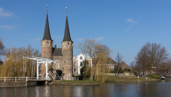 Singles in Delft: view of the city