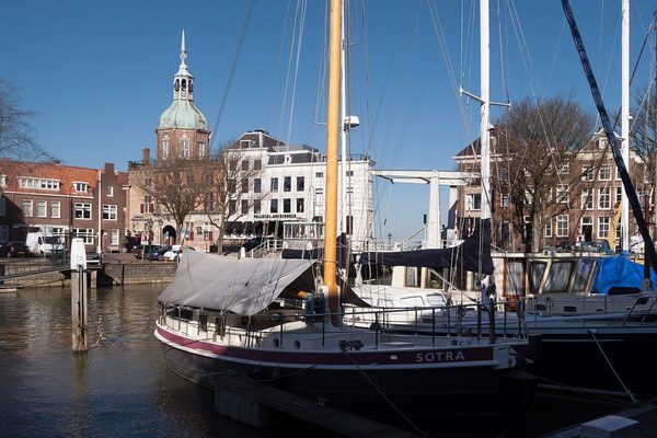 Singles in Dordrecht: view of the city